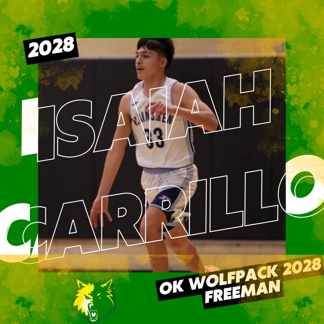 Ok_Wolfpack's tweet photo. 2028 G Isaiah Carrillo is another young guard to keep your eye on for our Oklahoma Wolfpack 2028 Freeman team 💯 https://t.co/gd2ppqmMVw