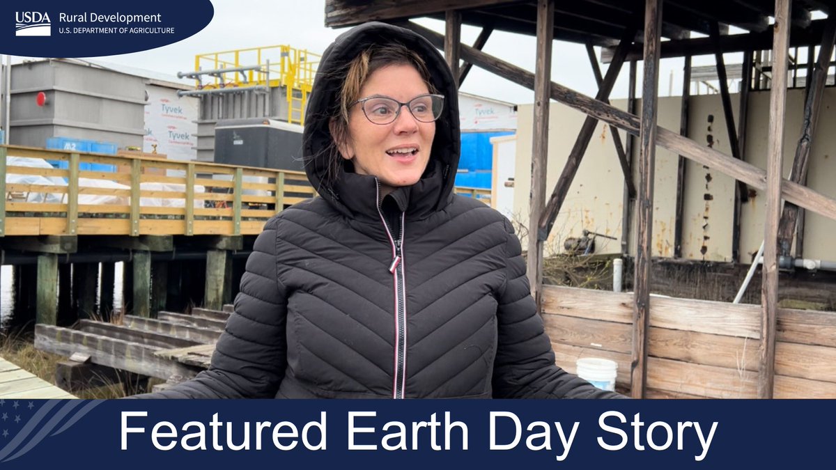 For the people living on Smith Island, the water matters! Residents depend on the surrounding Chesapeake Bay for their livelihoods. Our featured #EarthDay story depicts how the USDA is addressing climate change on Smith Island. Read the full article at rd.usda.gov/newsroom/succe…