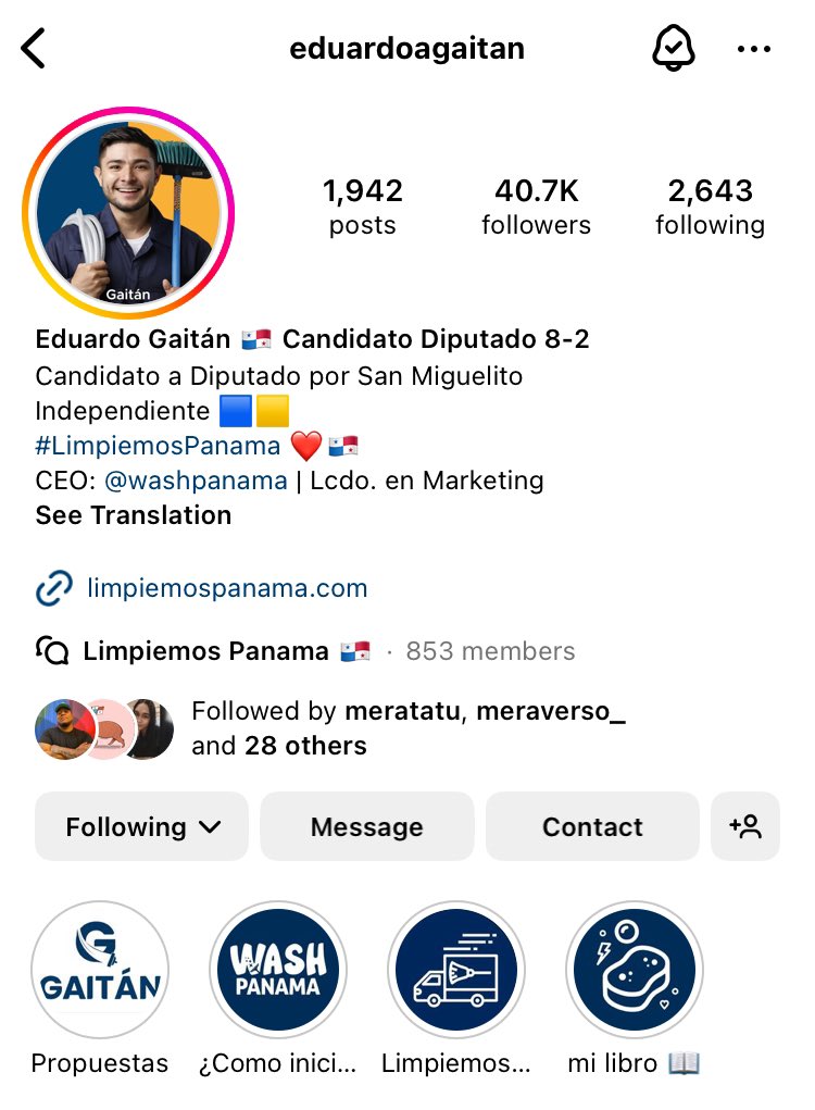 QueenInTheNrth's tweet photo. Este es el chico! Búsquenlo en IG, ahí tiene sus propuestas! Díganle a sus papás, abuelos, tíos y personas mayores que HAY UNA OPCIÓN DE CAMBIAR LA HISTORIA DEL DISTRITO! @vamosporpanama 
IG: https://t.co/l9VUzOJgry https://t.co/ZNrAxwblOP