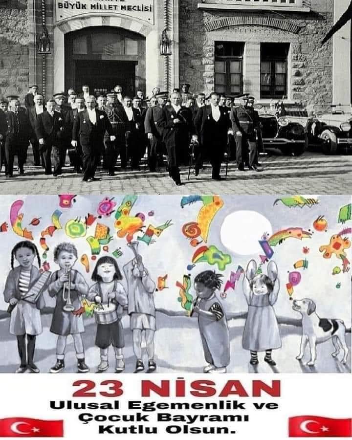 Dünyada,çocuklarına Bayram armağan eden tek lider #MustafaKemalATATÜRK'TÜR! #23NisanUlusalEgemenlikveÇocukBayramı kutlu olsun🇹🇷🇹🇷