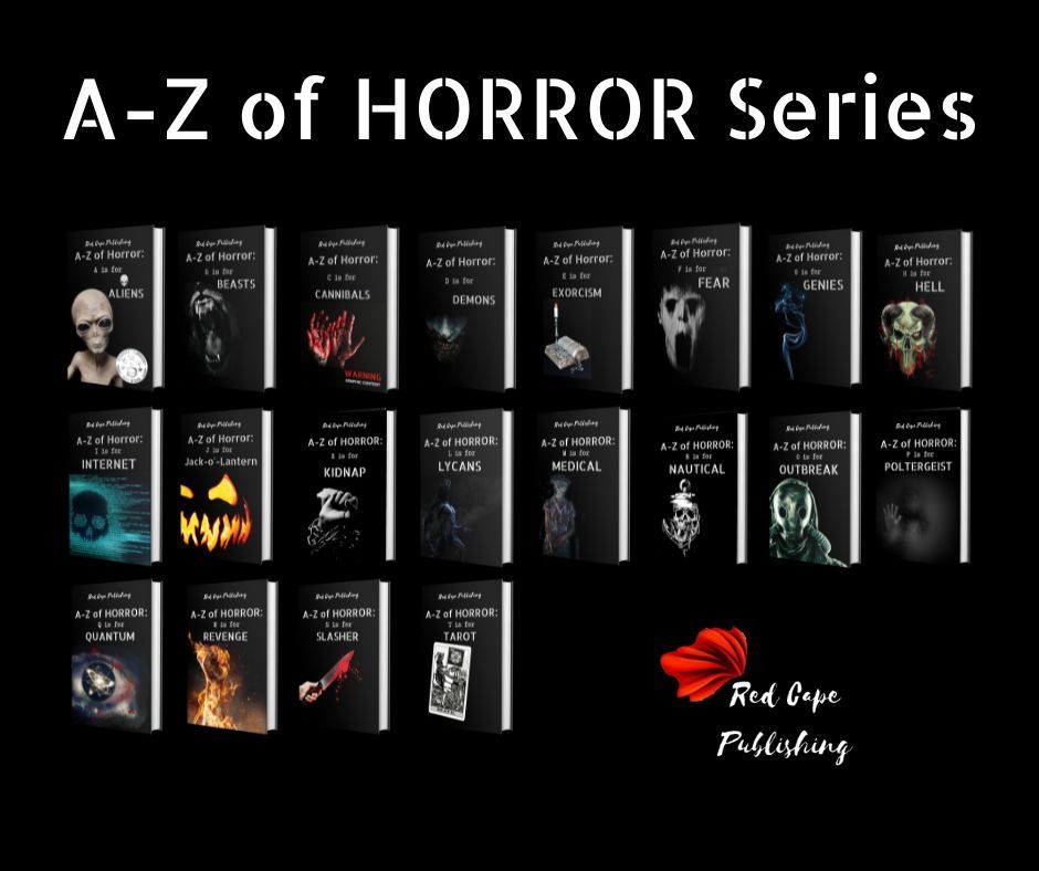 The A-Z of Horror Series offers 26 alphabetical anthologies in print, digital, and audio formats. Themes range from Aliens to Revenge. Explore the series at buff.ly/39zaWzA.