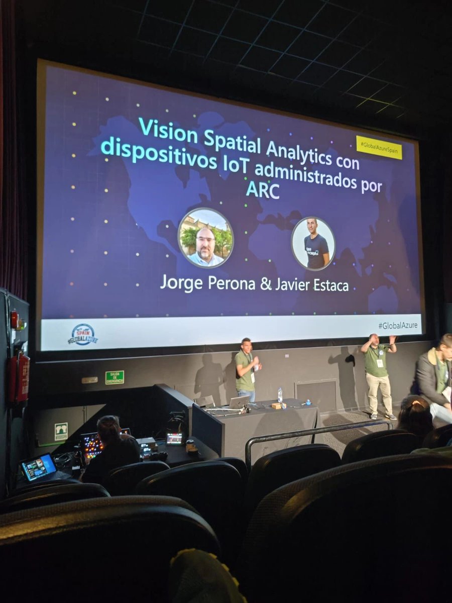 plainconcepts's tweet image. .@JrgPerona y Javier Estaca también fueron ponentes en el #globalazure Madrid. 💻

En su sesión, mostraron cómo desplegar #SpatialAnalytics en un dispositivo #IoT con #AzureDevOps. 
¡Una charla muy interesante! 🚀
@GlobalAzureES