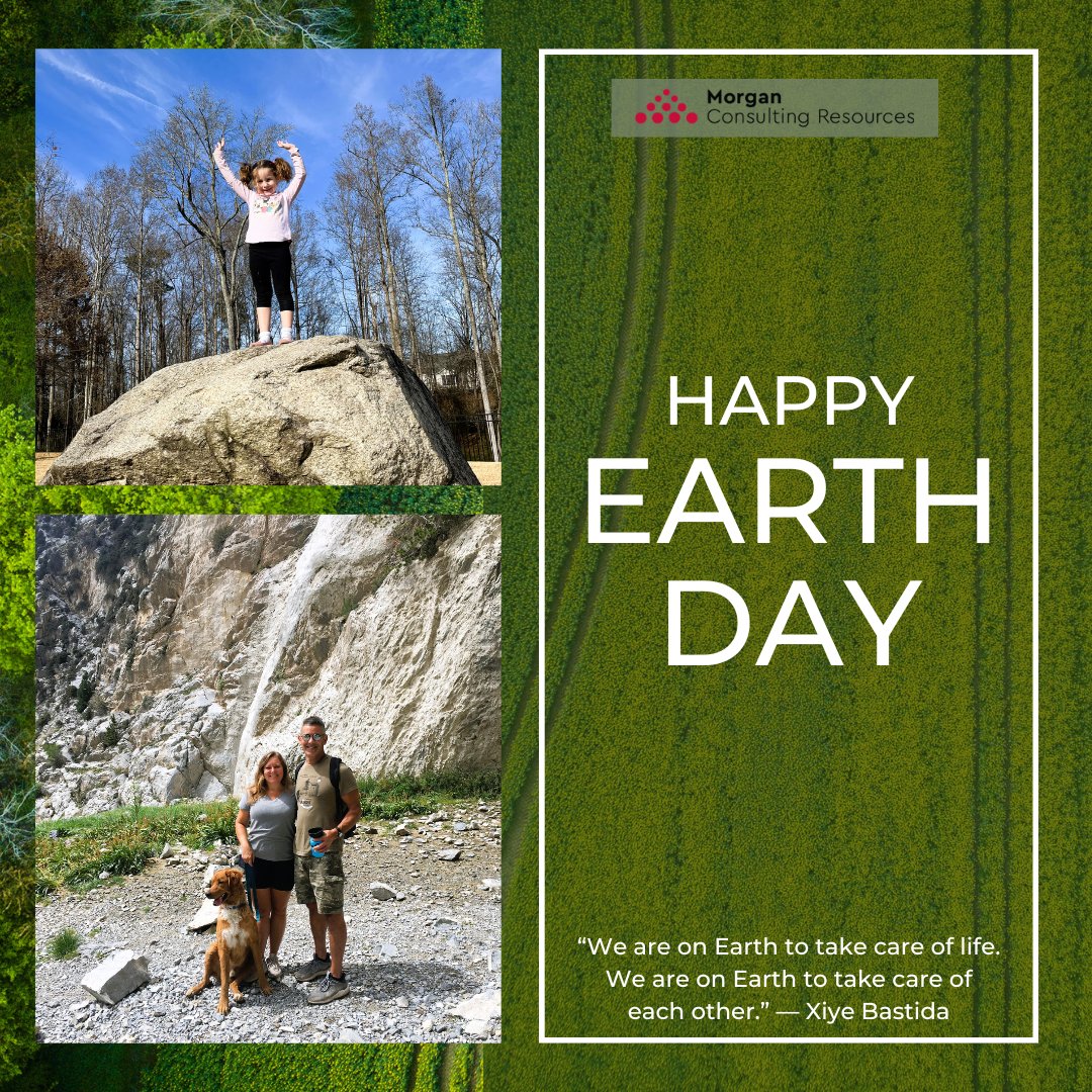 🌎 Earth Day (April 22nd) is a global celebration of planet Earth, our collective home. Join us in spending at least part of the day outside—like our team members’ families did, in these photos—reflecting on ways we can protect our home for generations to come! #happyearthday