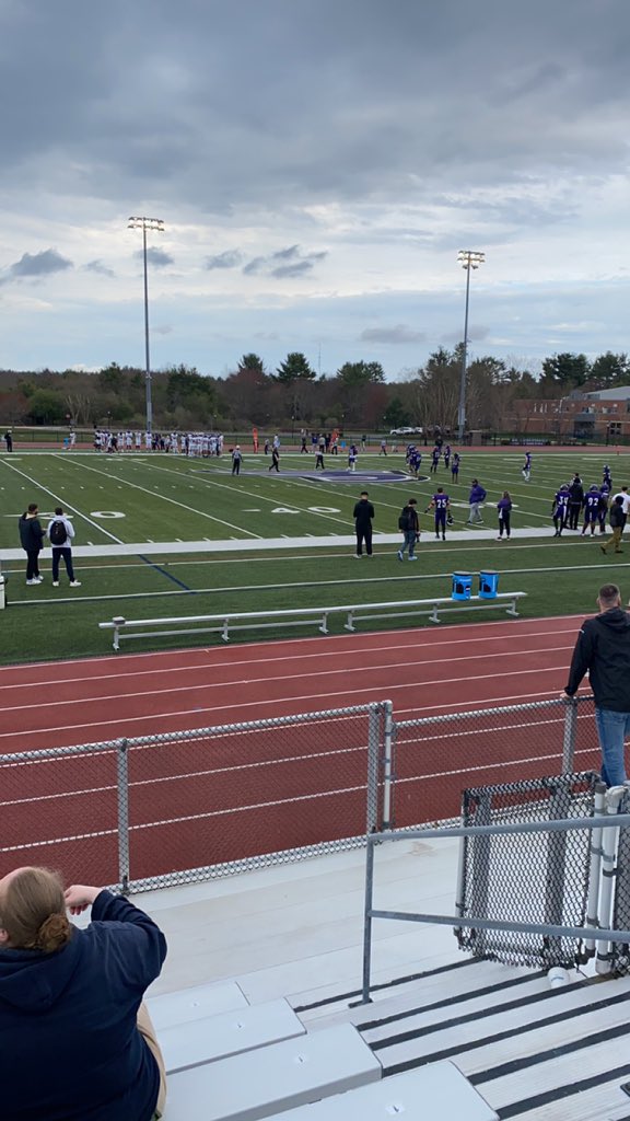 It was great to be at Stonehill’s spring game this past weekend! Thanks to the entire coaching staff for having me on campus! @WyoSemFootball @TylerMoody39 @CoachBerardelli @CoachEliGardner