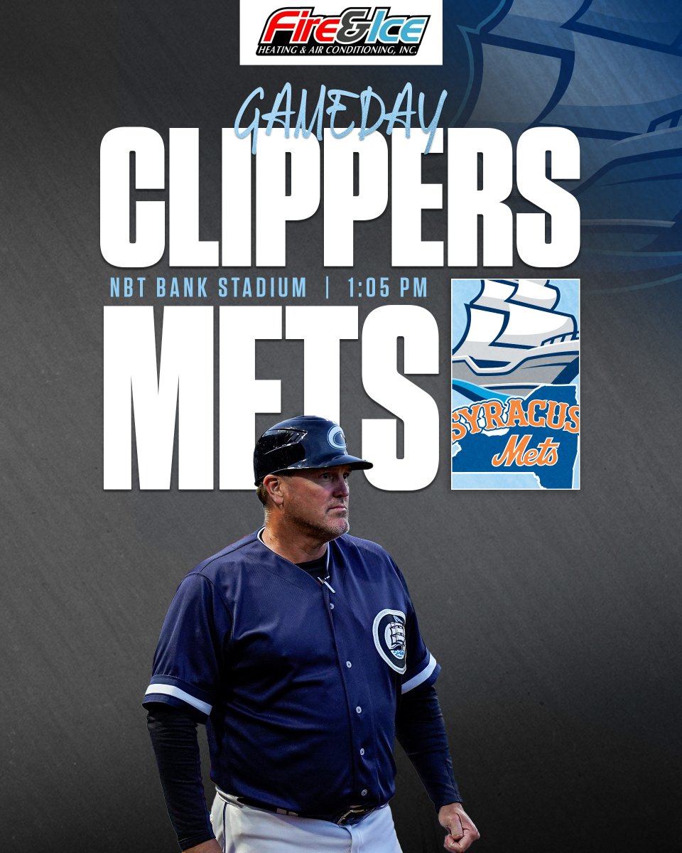 The Finale #ClipShow vs. Syracuse Mets at 1:05pm ET. #ThisShipRocks⚓️ @fireandiceac