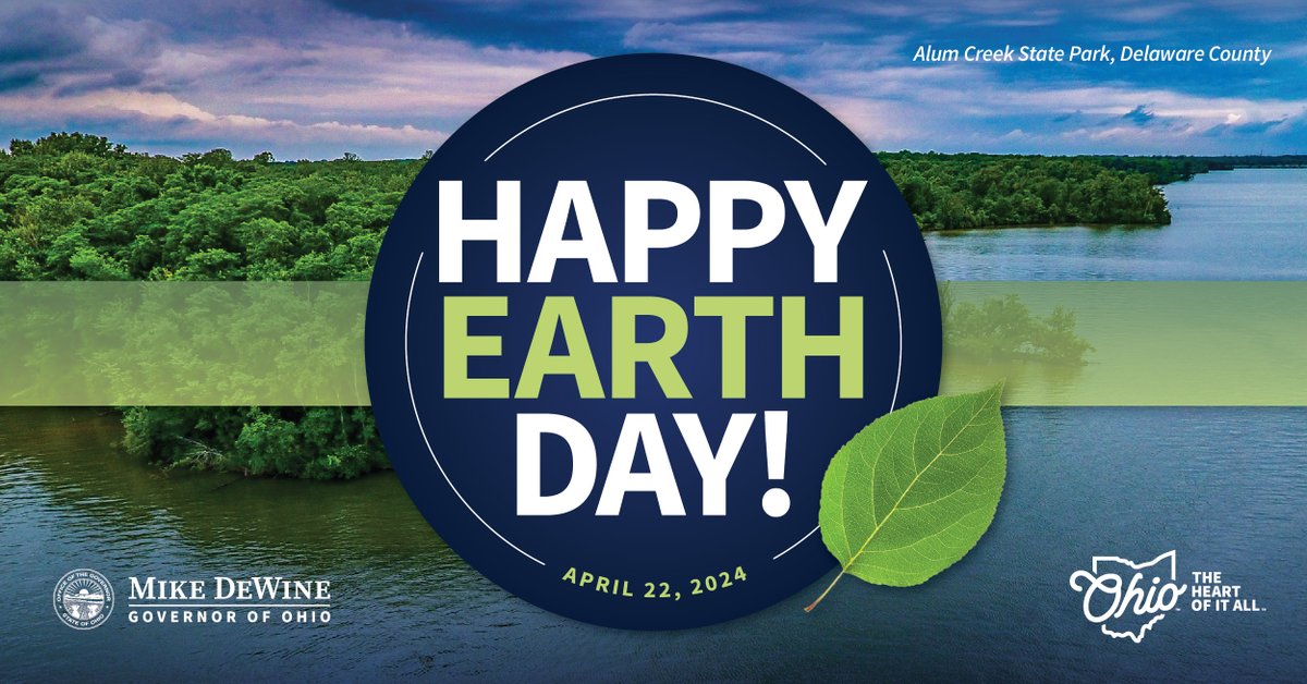 Ohio is home to many wonderful natural resources. On this #EarthDay, I encourage you to plan a visit to one of our 75 state parks to celebrate: bit.ly/3UZ57BD #OhioTheHeartofitAll