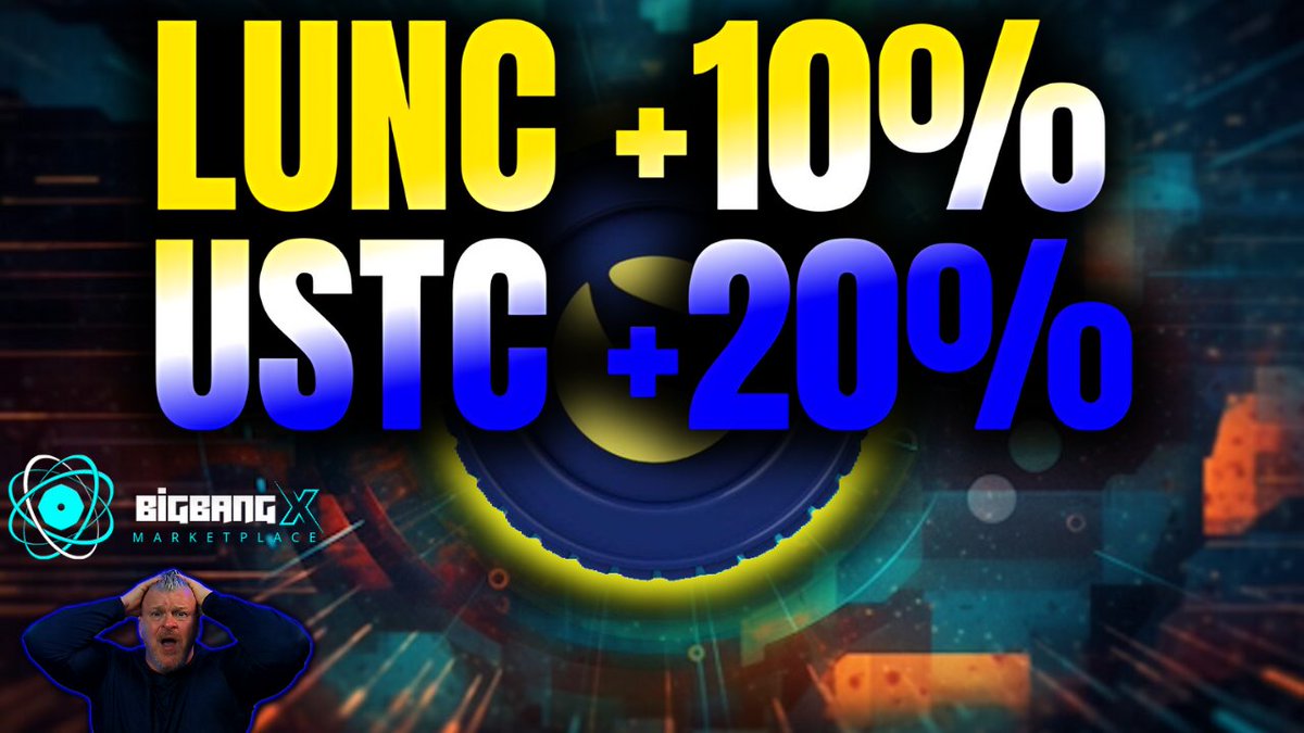 $LUNC PUMPED 10% AND $USTC 20% WHAT HAPPENED? youtu.be/gipBT3MnwqQ?si… via @YouTube