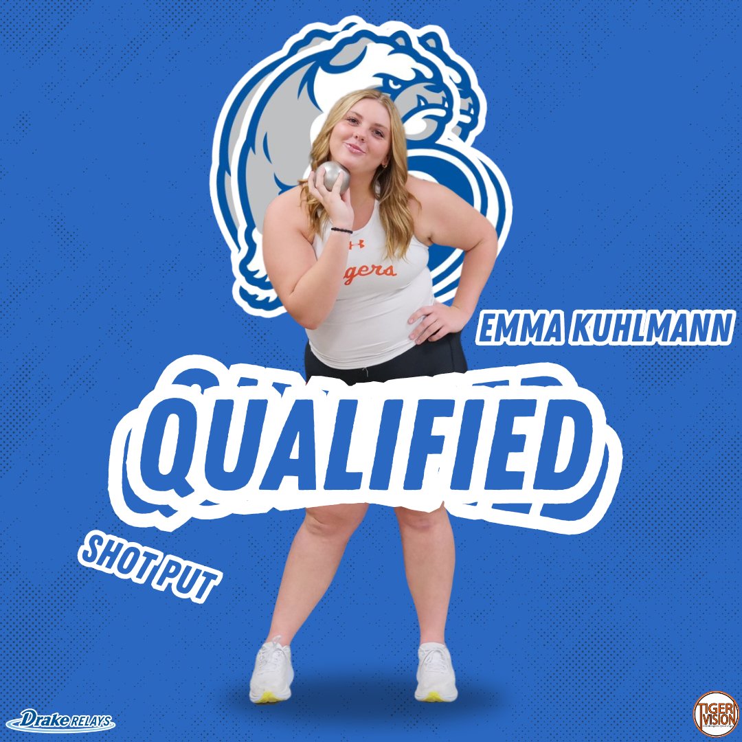 Congratulations to our Drake Relays Qualifier Emma!