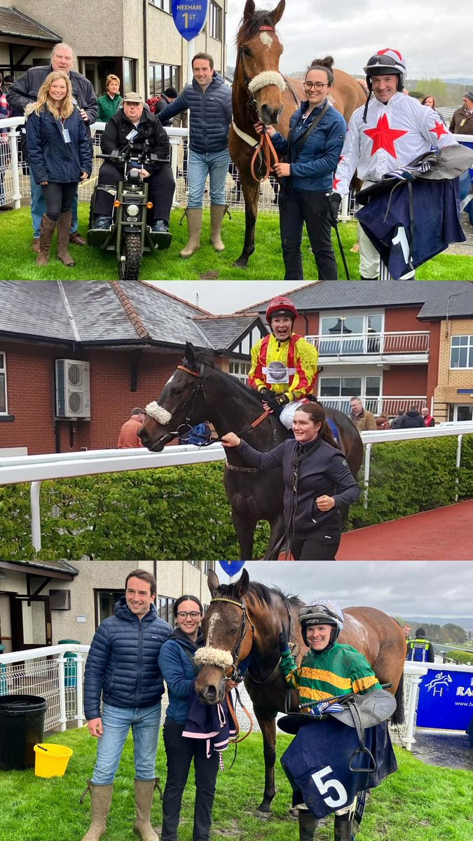 CHEEKY TREBLE 🏆🏆🏆 Amazing for the whole team today 💕 @BenHaslamRacing 3 winners & lots of happy faces 😁😁 Well done to all involved 🍾🍾🍾