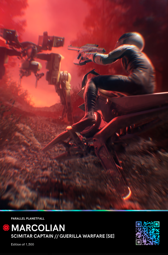 OneTurnTILT's tweet photo. Planetfall Function Reveal

Scimitar Captain / Guerilla Warfare
Split Type Card
3 cost, 3/3 Unit or Effect

Unit Side:
Evasive
Assault: The enemy discards a random card from their hand.

Effect Side:
Look at the enemy's hand and discard a card from it.

Planetfall is imminent... //