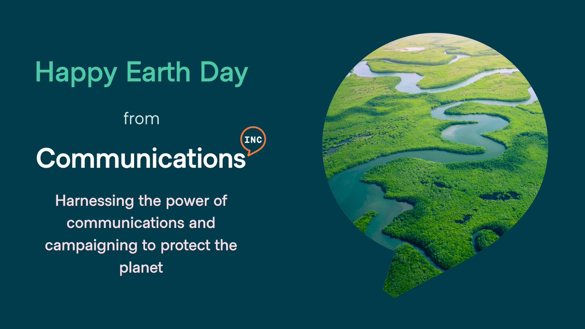 Happy #EarthDay from the Communications INC team! 🌍 From high-level summits to ocean and climate conferences, we deliver strategic, science-based communications solutions and powerful campaigns that achieve our clients' goals and help restore our planet. 🌊 #OceanCommunications