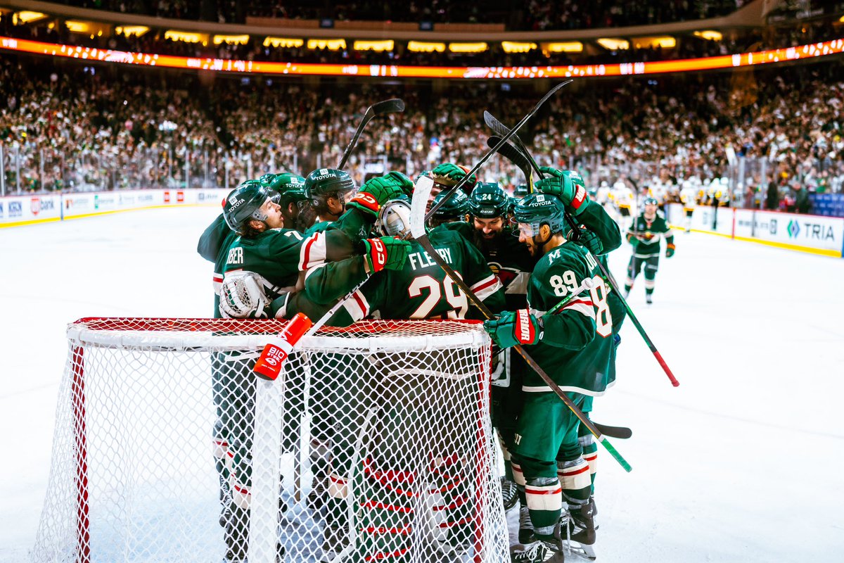 schmidtyphoto's tweet photo. It was a long year with many ups and downs, yet full of incredible memories.  Here are my 100 favorite photos from the @mnwild’s 2023-2024 season #mnwild https://t.co/QfjW8uduW7