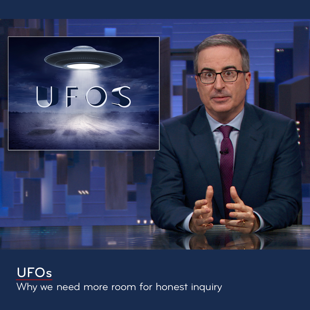 This week’s main story is about UFOs. Not to be confused with aliens. We are mostly not talking about aliens, except, of course, for our one confirmed extraterrestrial: Hugh Jackman. C’mon, you know it’s true.
