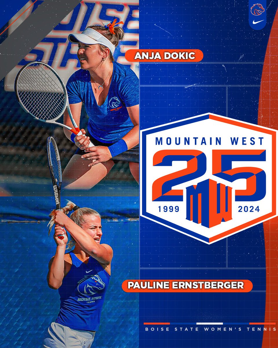 𝐌𝐎𝐔𝐍𝐓𝐀𝐈𝐍 𝐖𝐄𝐒𝐓 𝟐𝟓𝐓𝐇 𝐒𝐄𝐀𝐒𝐎𝐍 𝐓𝐄𝐀𝐌 🏔️ Congrats Anja and Pauline! 🔗boi.st/4djAYWC #BleedBlue | #WhatsNext