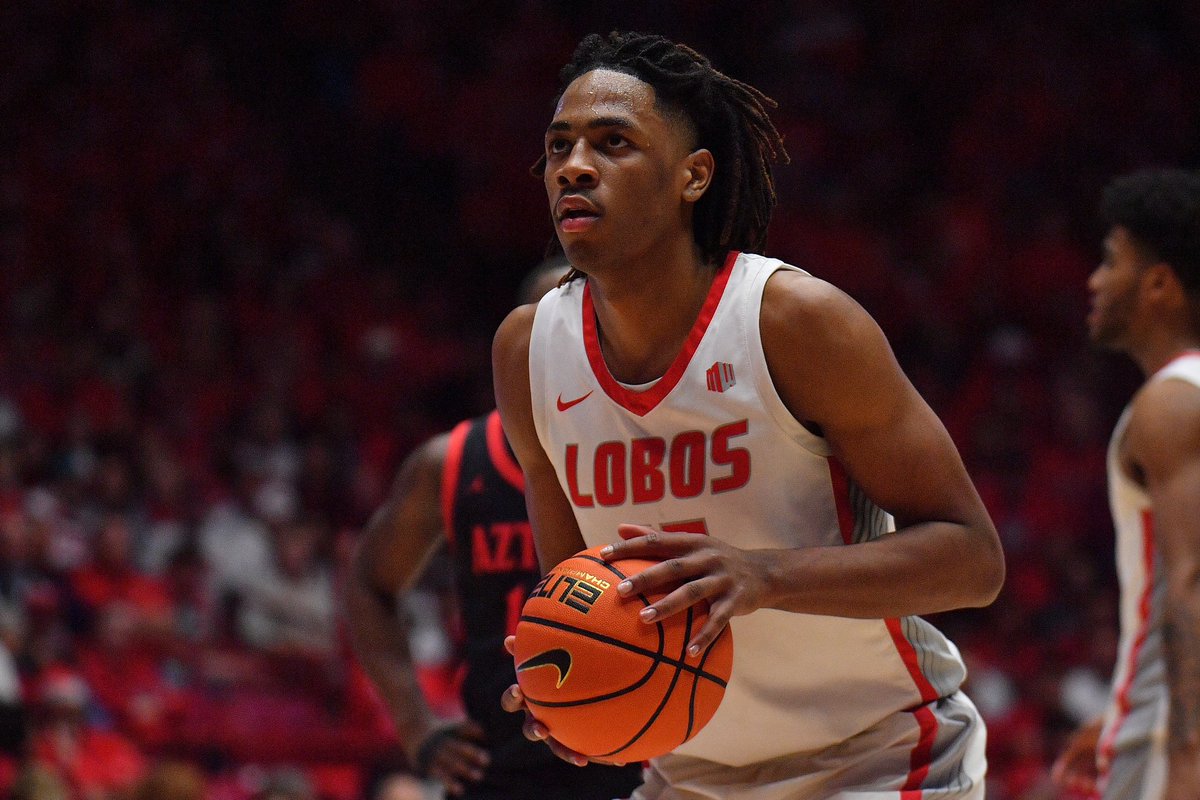 Breaking: New Mexico’s JT Toppin (@j1izzle) is declaring for the NBA Draft, while maintaining his college eligibility according to sources. Toppin, a dynamic vertical lob threat, caught the attention of NBA scouts with his energy, rebounding, and defense this season. The 6’9