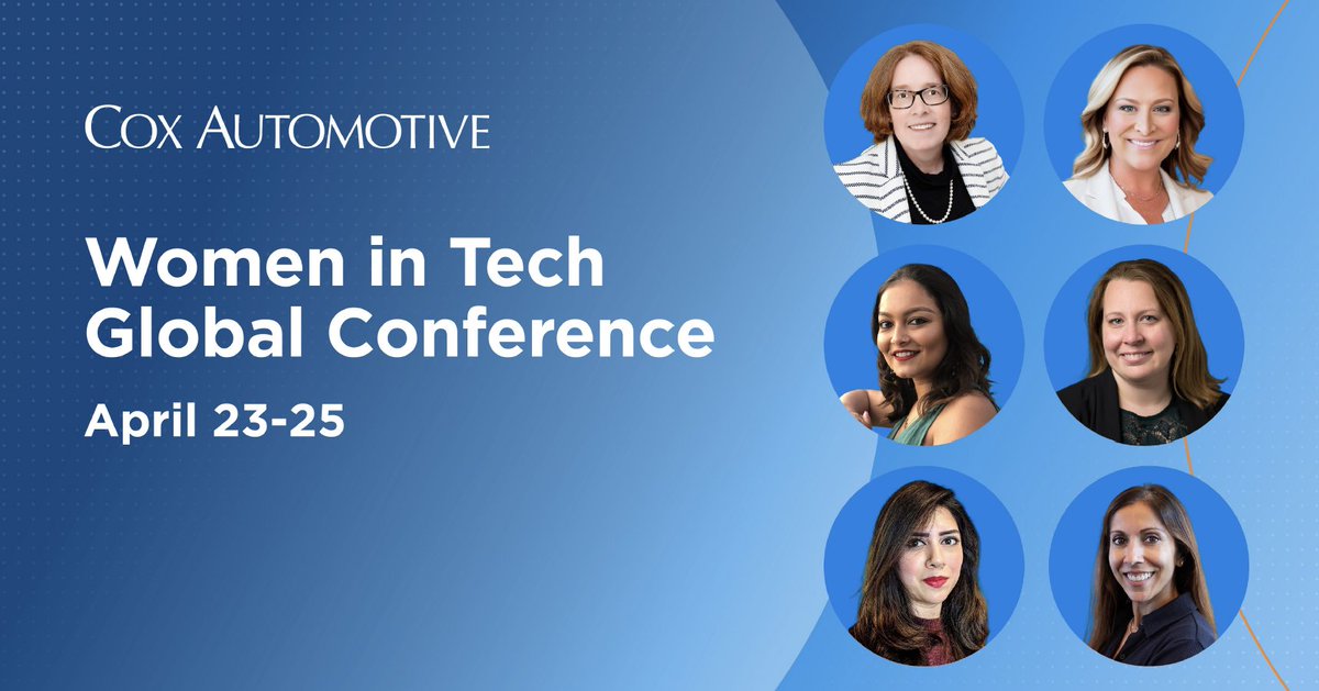 Cox Automotive is proud to be speaking at the Women in Tech Global Conference this week. Our speakers will shed light on career paths, leadership and digital transformation continuing to unite women in the technology field. Learn more here: bit.ly/40FRb0u