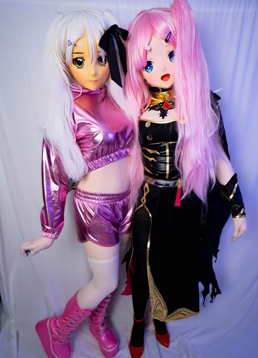 A new twin-tailed kigu friend has join our little growing familly ~ Welcome to you @Lucy2077_ and it was a 'pleasure' to have you around 😏 📷by @Odd_HD 🐥 #animegao