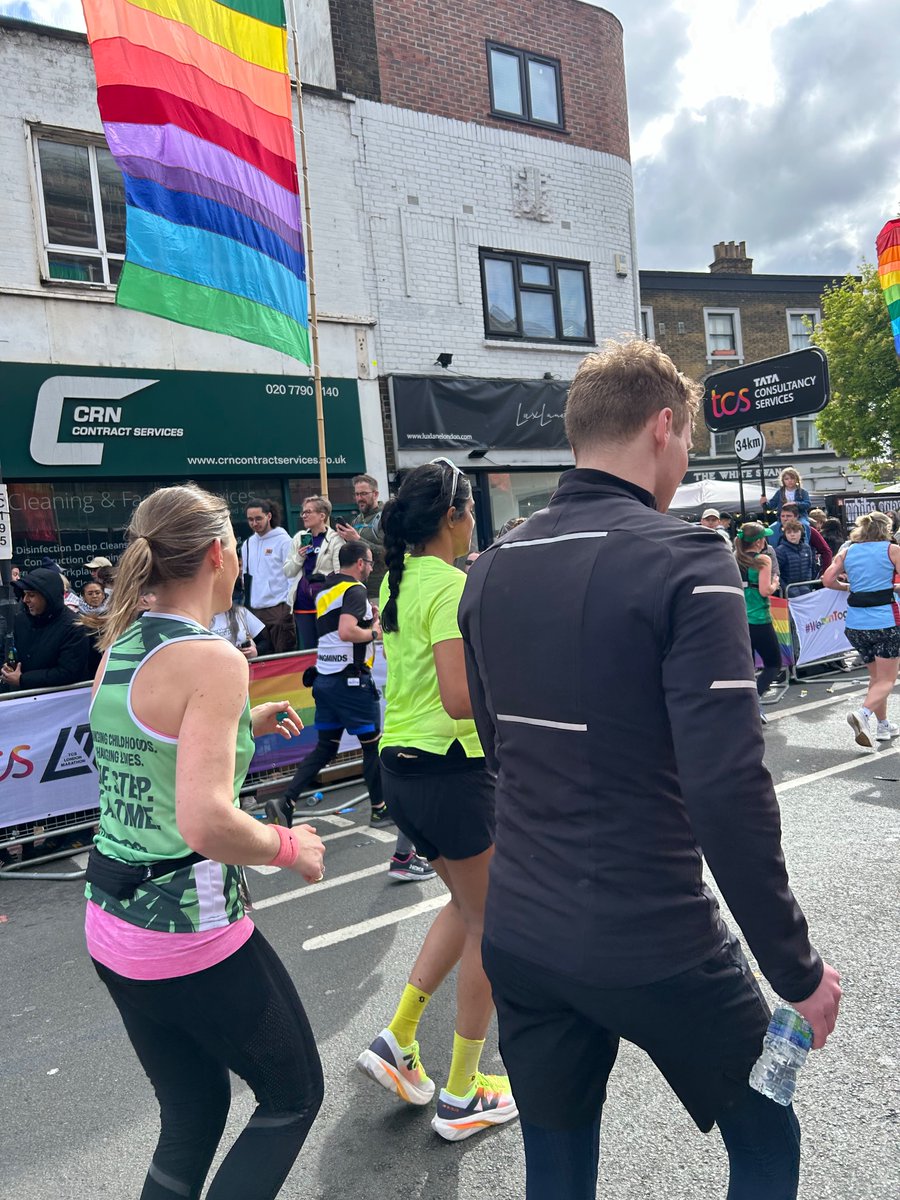 They say never meet your hero’s 

But I met Jay from Eastenders when he was running the London Marathon for Lola x

Huge slay Jay
