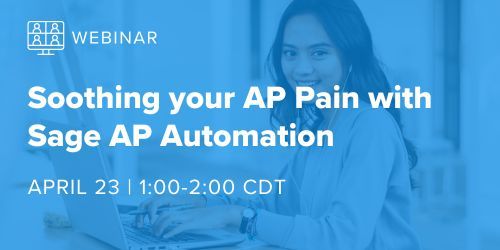 MicroAcctg's tweet photo. Last chance to register and join us tomorrow for our #APAutomation #webinar. Get the details and save your seat at the link. #ERP #APProcessing #SageUSAmerica https://t.co/wQi4m4RP4c https://t.co/grBiVZibUz
