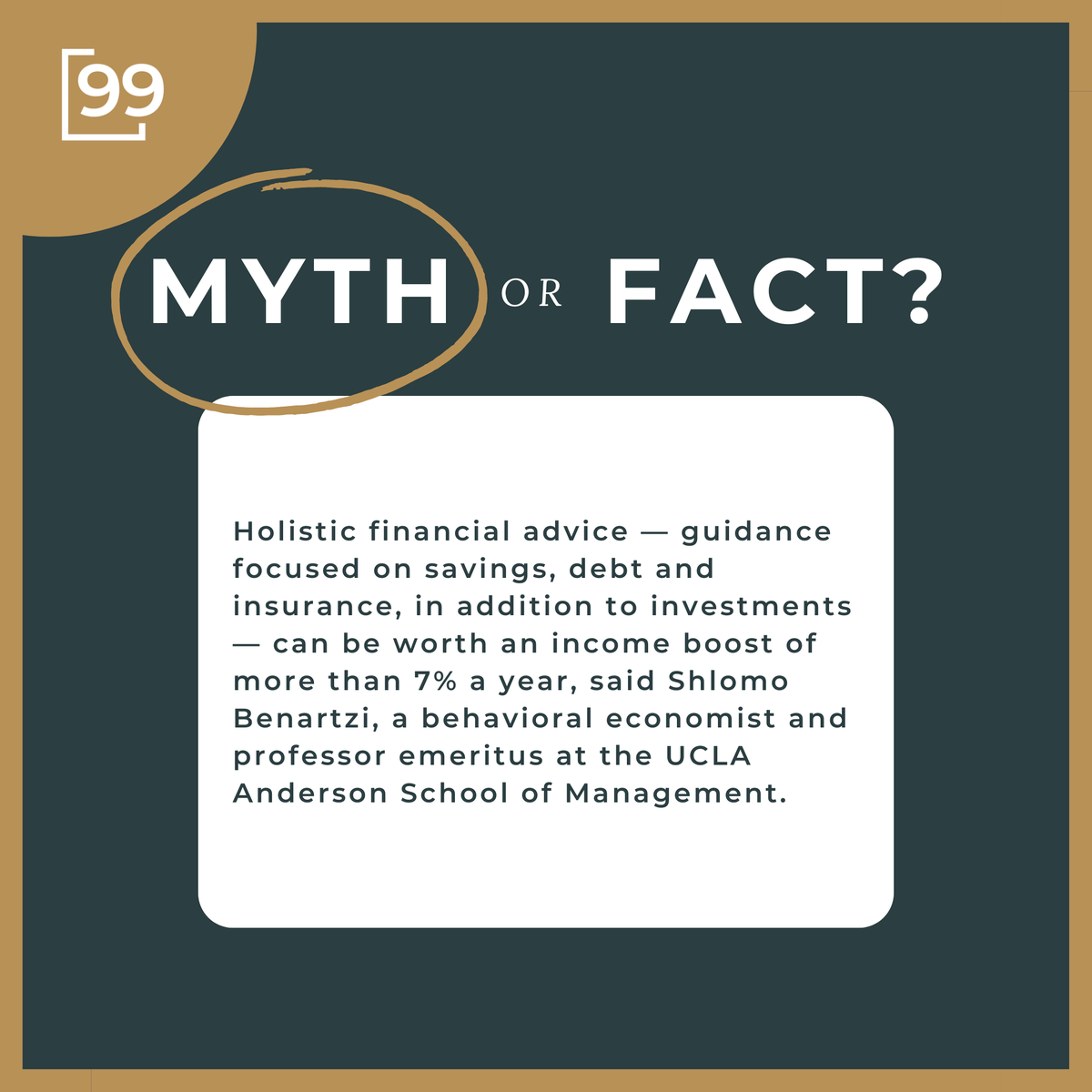 Many believe that financial advisors are exclusively for the affluent. Fact: Holistic financial advice extends beyond investments and benefits everyone, regardless of income level. 
-
-
-
#BuildingEconomicSecurity #MythVsFact #FinancialAdvisor #FinancialWellbeing #UnlockPotential