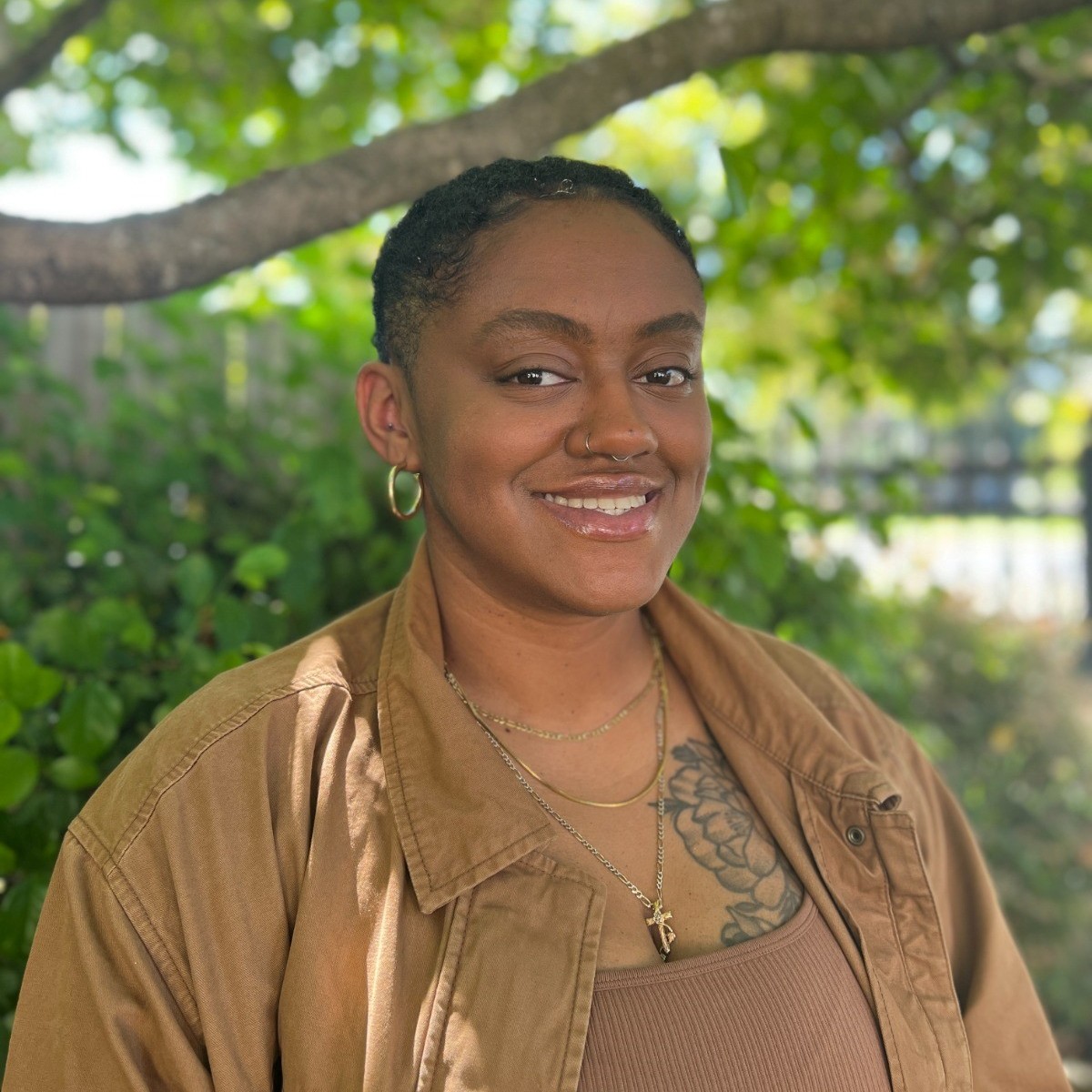 “It means freedom, it means I’ll stand out... children that look like me can do anything and know it’s ok to take up space.” - Destiny D., BS in Computer Science candidate. From the Navy to progressing her career in tech, Destiny's journey embodies resilience and empowerment.