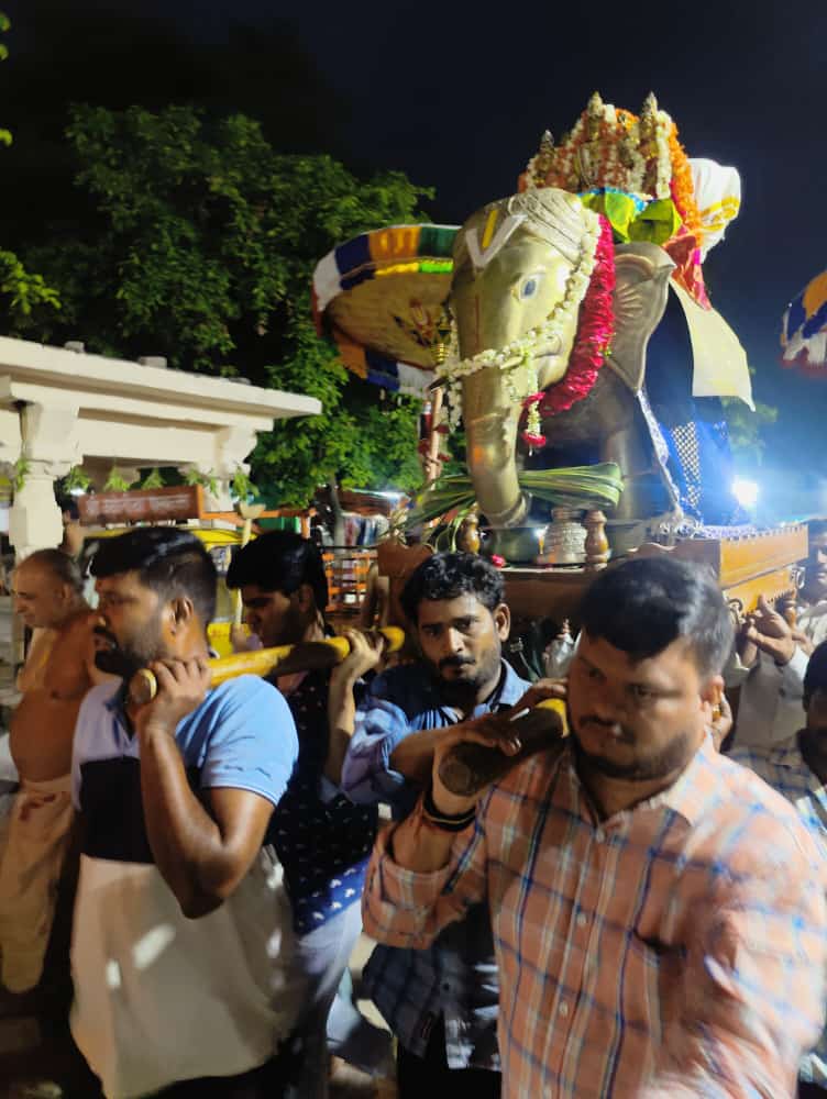 Shri Chilkur Balaji Brahmotsavam Gaja Vahanam