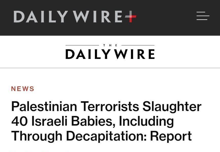 @benshapiro I have a question: where are the 40 beheaded babies you reported on?