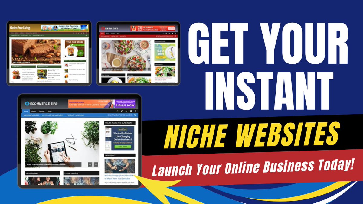 Instant Affiliate Niche Websites youtu.be/SXz_jhDWdOs?si… via @YouTube 

#AffiliateMarketing #NicheWebsites #PLRContent #WordPressPlugins #DigitalEntrepreneur #SiteFlipping #OnlineBusiness #PassiveIncome #TurnkeySolutions #ContentCreation