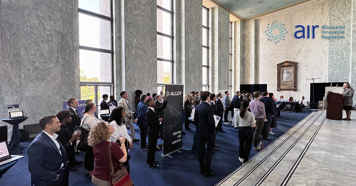 🎉 Wow. Thanks for making AIR's 2nd annual #RegTechExpo on Capitol Hill a huge success. Special thank you to @usealloy @HummingbirdFin @normativeai @Persona_IDV @solas_ai @joinsonarai @tennisfinance @Zest_AI and @FS_Vector Opt-in for future events: bit.ly/AIR_Optin