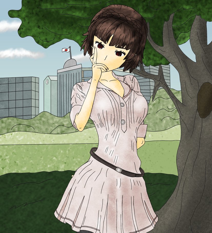 miny_boy's tweet photo. I've realized now there are more important things in life than being a prim and proper honor student. Happy birthday Makoto Niijima. #Persona5 #bestgirl #atlu https://t.co/Og0RqKy804