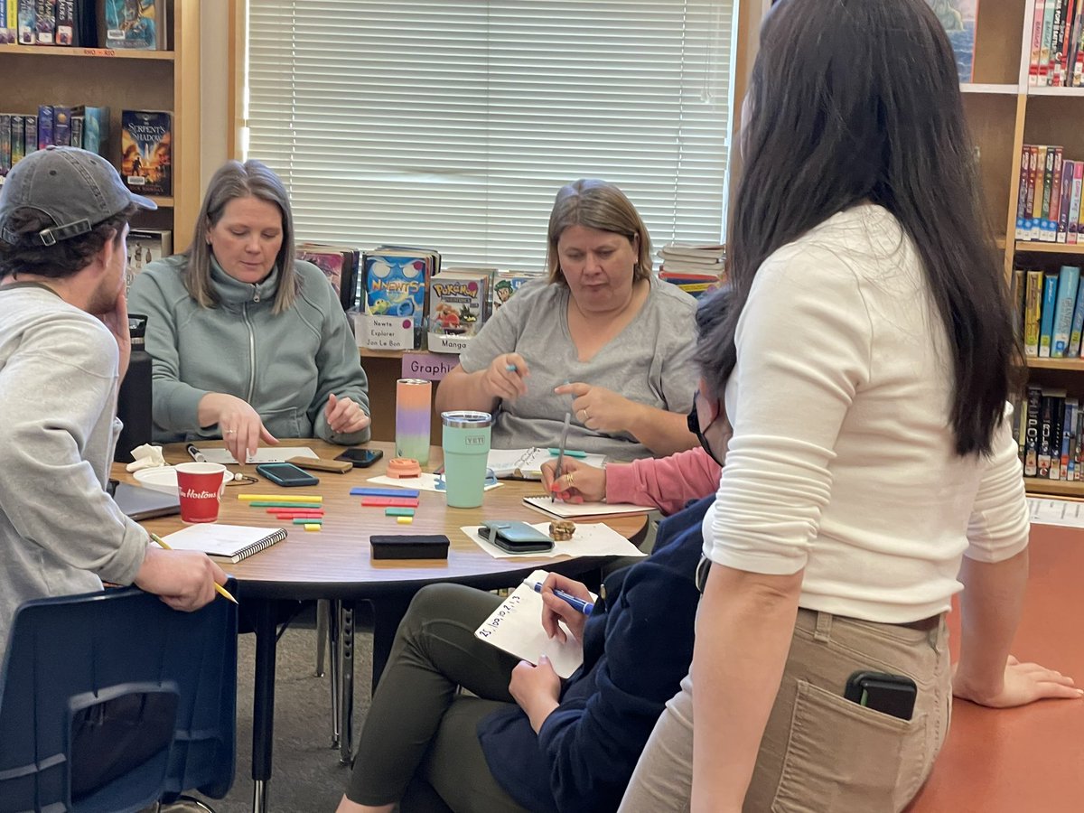 swise_bc's tweet photo. Enjoying math with Cynthia Zhu at my in school ProD. @Wipebook provided boards for problem solving. #sd44. @lempp5 #mathworkshop @CathyMarksKrpan #conceptcircles @saradelanomoore #mathmanipulatives #highyieldroutines https://t.co/nyweHLmtU4