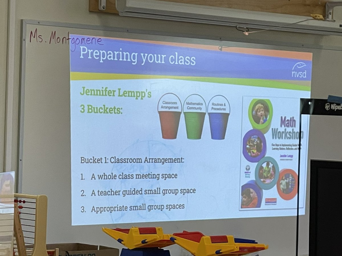 swise_bc's tweet photo. Enjoying math with Cynthia Zhu at my in school ProD. @Wipebook provided boards for problem solving. #sd44. @lempp5 #mathworkshop @CathyMarksKrpan #conceptcircles @saradelanomoore #mathmanipulatives #highyieldroutines https://t.co/nyweHLmtU4