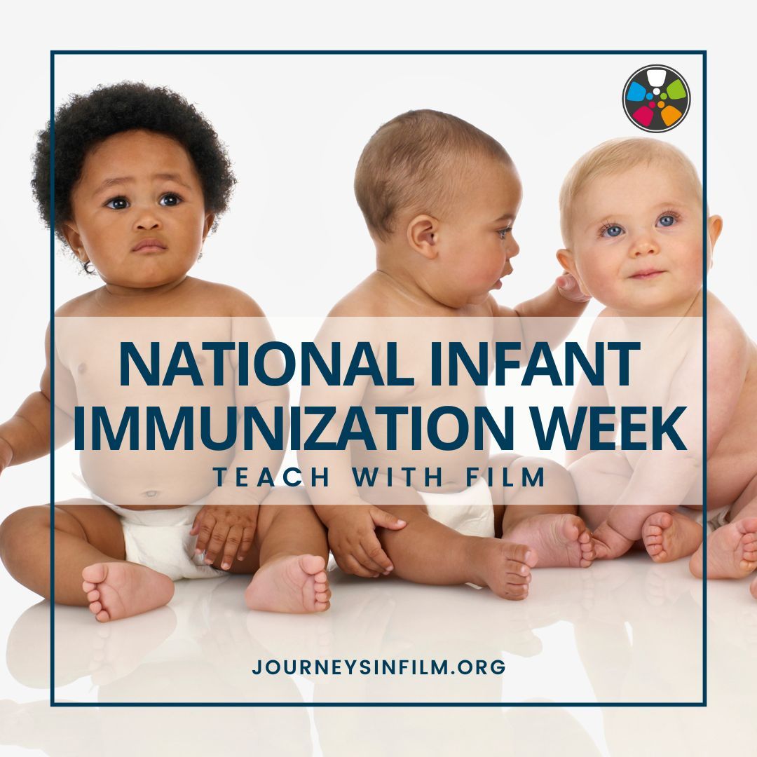 National Infant Immunization Week April 22-29 celebrates protecting infants & young children from vaccine-preventable diseases. Teach how disinformation, science skepticism & gov't distrust affect vaccination efforts with #TheInvisibleShield. journeysinfilm.org/product/the-in… #NIIW