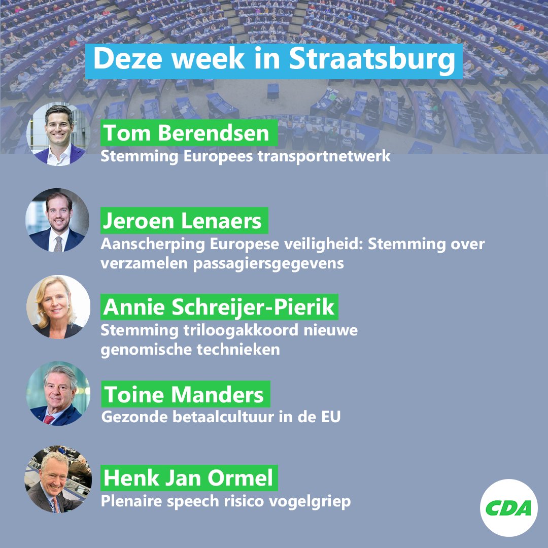 📆 De laatste plenaire week van dit mandaat! Bekijk de agenda van onze Europarlementariërs👇