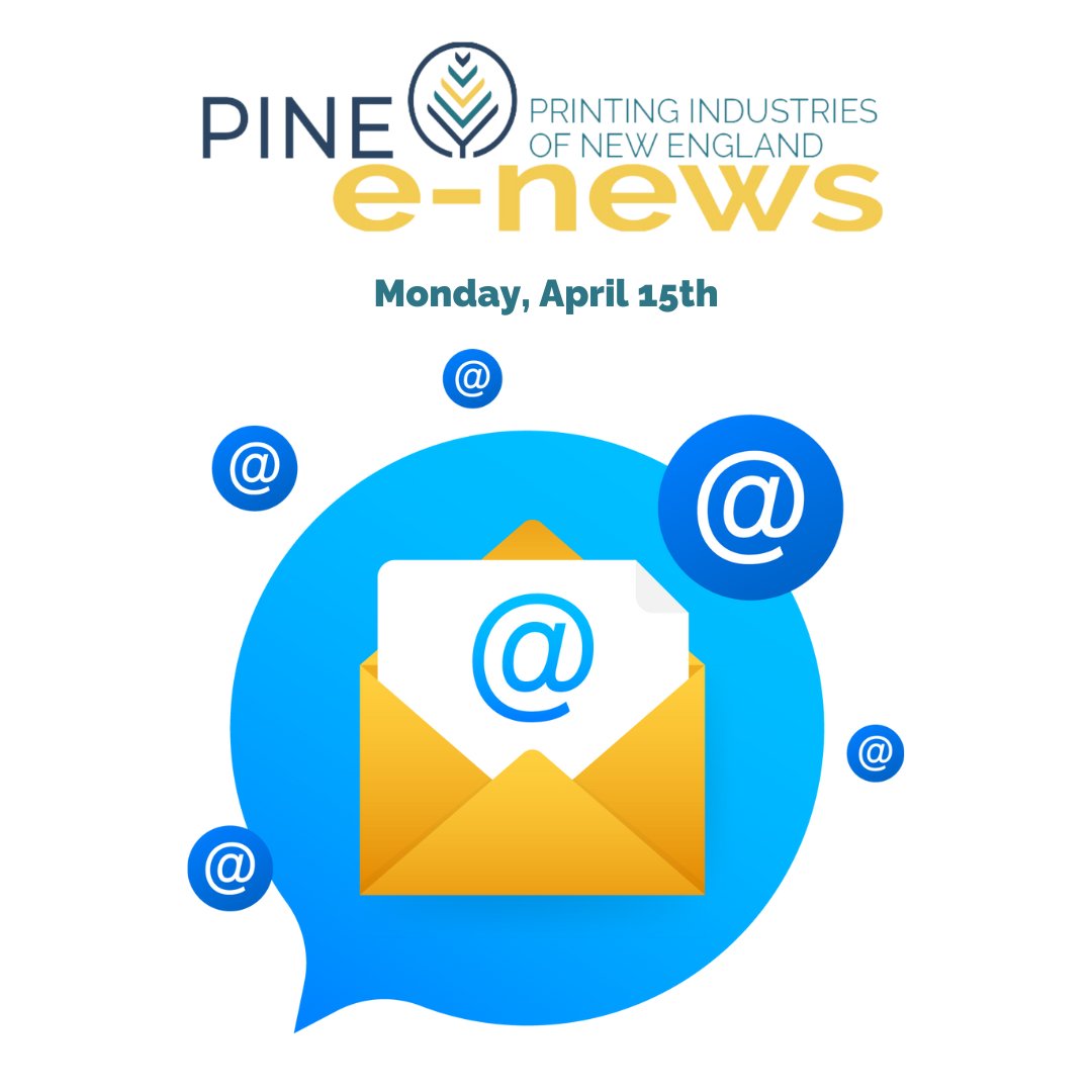 OUT NOW! Member Exclusive Content is waiting for you! 

Postal Increase, Semper Group Staffing Survey, Coffee with Christine and More!

#PINE #enews #printingindustry #association #memberexclusive