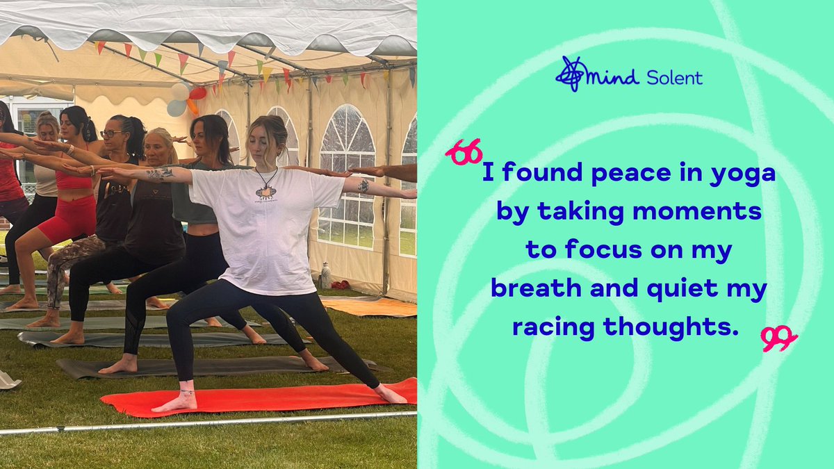 A huge thank you LP Yoga for selecting Solent Mind as your charity of the year. Yoga teachers, Lucy and Pete, are advocates for using yoga as a tool for mental health. Sign up to their Yoga Festival, with profits being donated to Solent Mind, here: bit.ly/3TVOF50