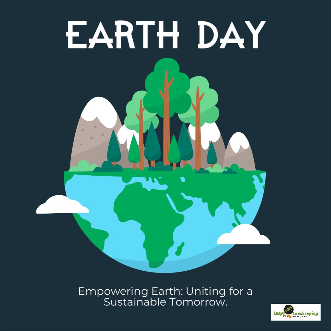 Go outside and enjoy Earth Day 🌎 🌱🪴🌷💚🐸 
.
.
#earthday🌎 #earthdayeveryday #leapfroglandscape #inspiredbynature #landscapeprofessionals #pnwlandscaping #landscaping #landscapedesign