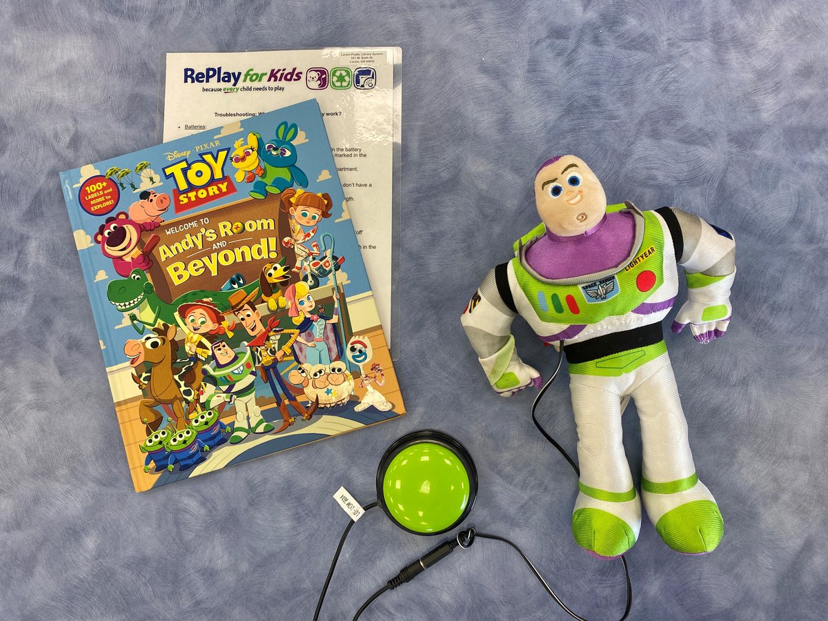 Did you know each of our six branches has Adapted Toy Backpacks? Each of these nontraditional items contain a book and an interactive toy with an external switch making it easier for children with limited fine motor skills to use independently! Stop in to see the selection!