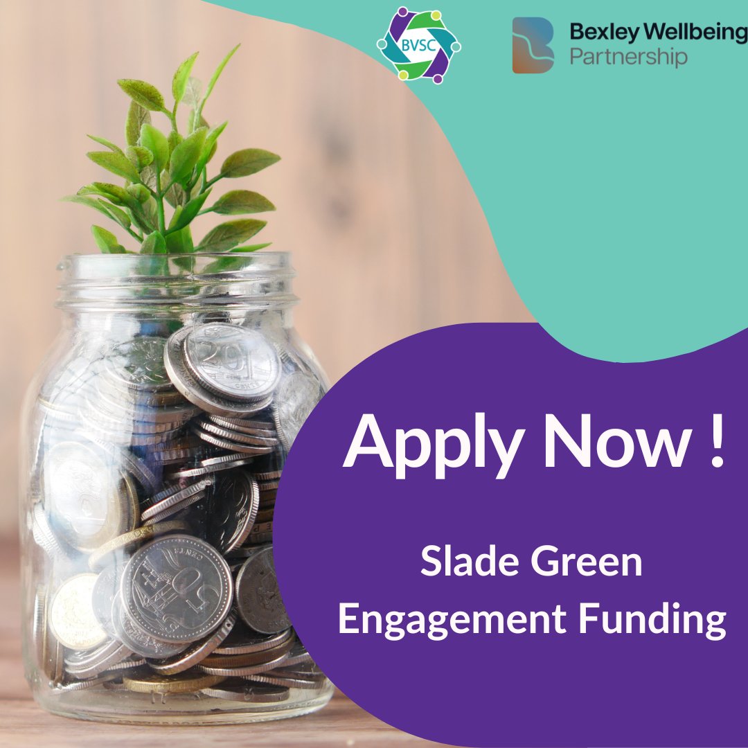 We are seeking a VCS organisation in Bexley, with strong existing links to Slade Green and residents to lead on an engagement programme. This is designed to help us understand how geographic location affects access to services. More information here - ow.ly/nEAX50RiXWh