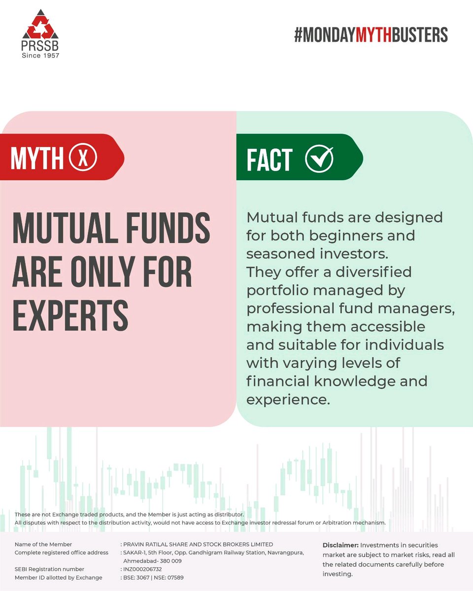 pravinratilal_'s tweet photo. #MondayMythBusters with Pravin Ratilal
Contact us to know more.
#PRSSB #PravinRatilal #MutualFunds https://t.co/SyzqHeoDgy