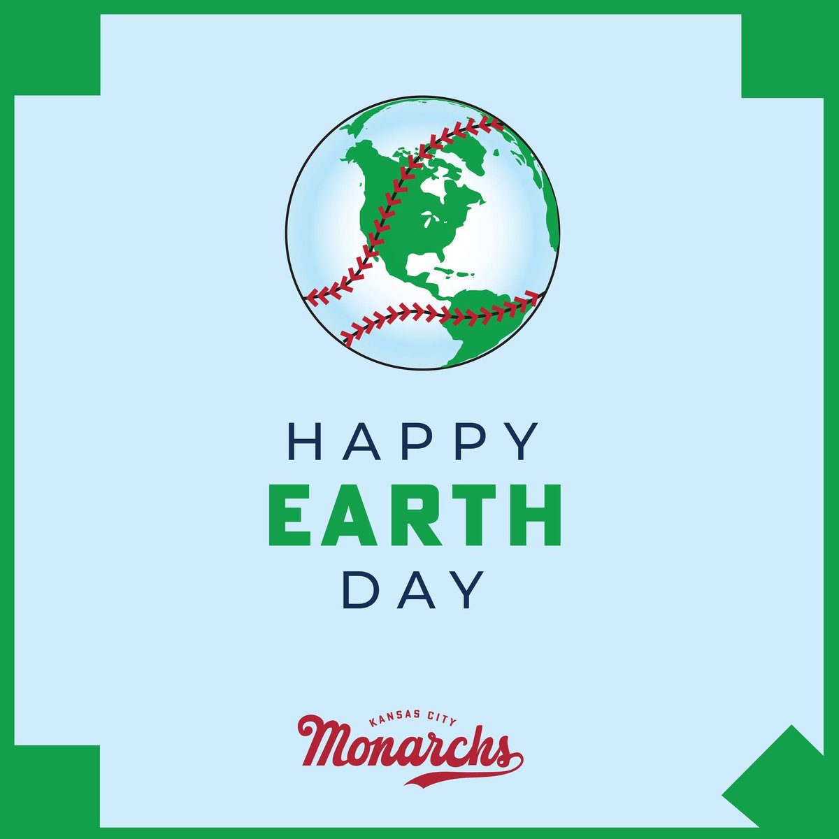 Because baseball makes the world go round. #NationalBaseballDay | #EarthDay