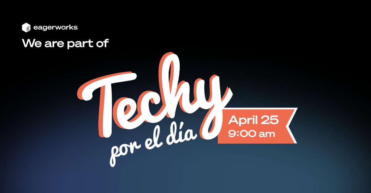 We're thrilled to be part of #techyporeldía, an event designed for young girls eager to explore the world of women in the IT industry, brought to you by @cutiuy. 🙌🏽 #teachyporeldia #womeninIT #womenofeagerworks