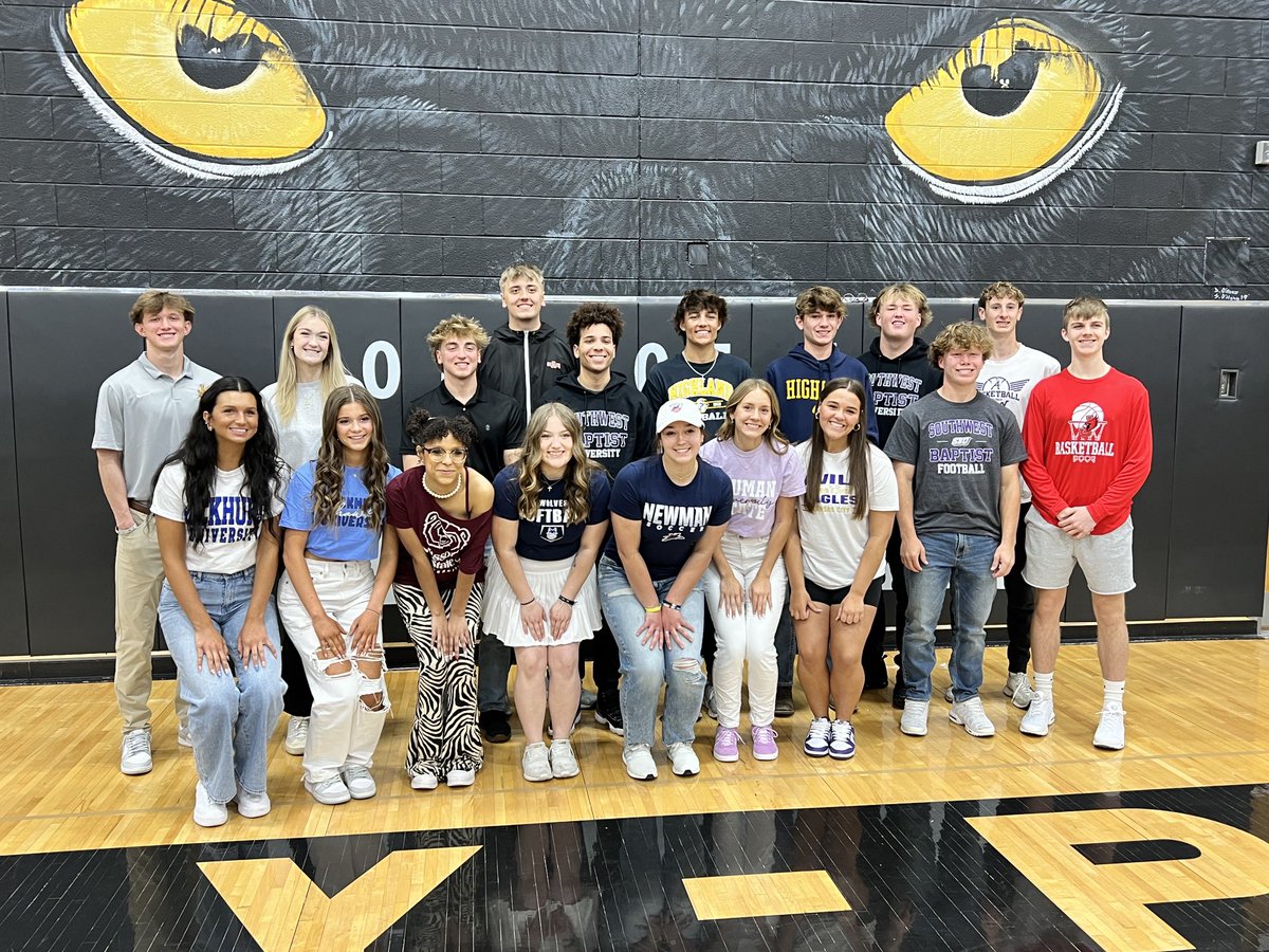 Meet our 18 student athletes &amp; performers that participated in the Signing Day Celebration today. Congratulations🐾 Once a Panther;  Always a Panther 🐾