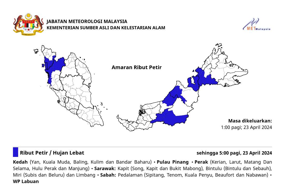 AMARAN RIBUT PETIR. ⛈⛈⛈ #ributpetirmetmalaysia #metmalaysia #NRES #MalaysiaMadani