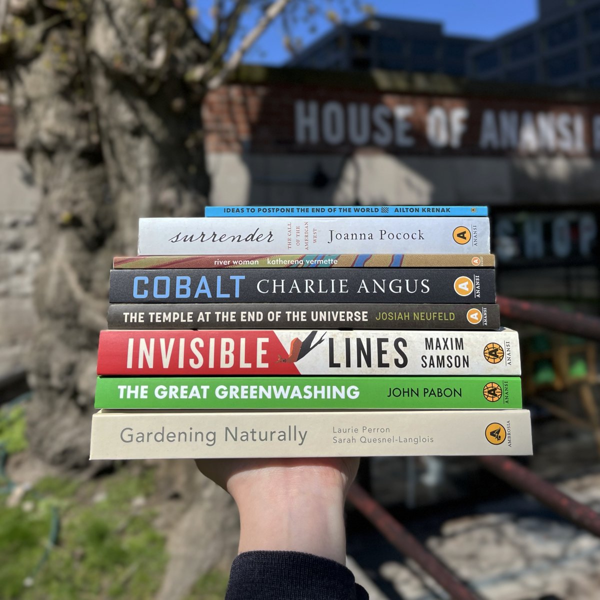 Happy #EarthDay! 🌍💛 Here's an environmental book bundle for poets, conscious consumers, and nature nerds alike! Find more very good books about our planet here: houseofanansi.com/collections/en…