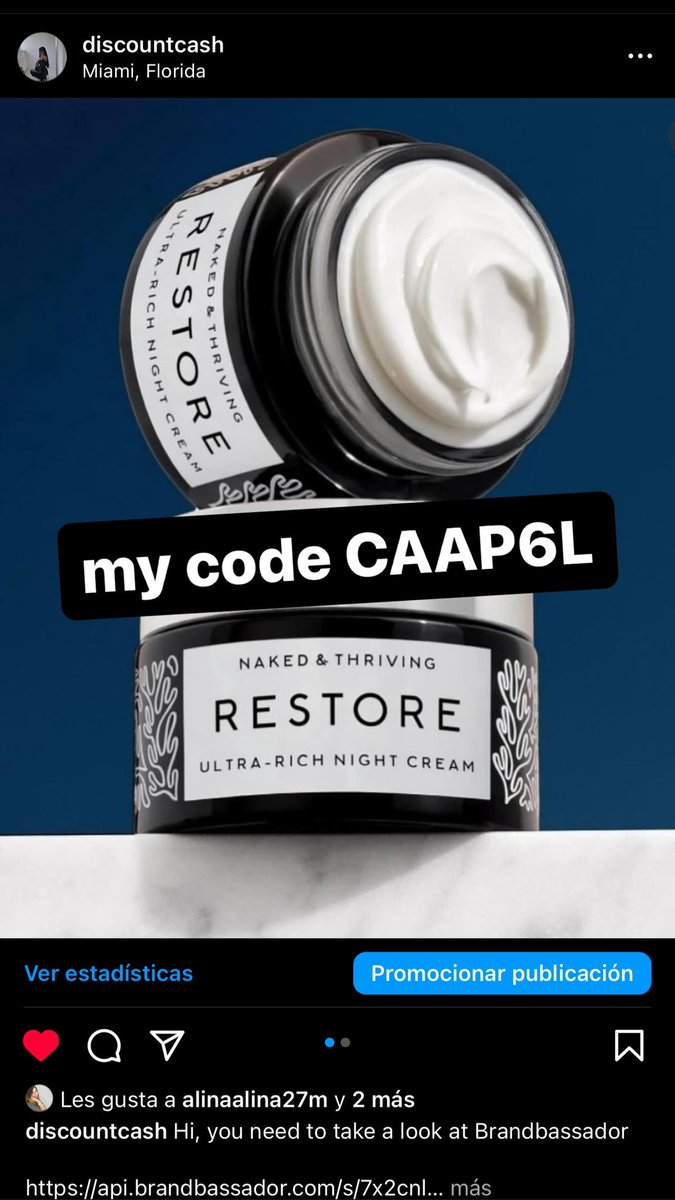 cpDios2430's tweet photo. Hey! You can use my code CAAP6L at checkout to get 20% off your entire purchase at Naked & Thriving! https://t.co/DvF1LBVKr1
#accesories #discount #sales #coupon #sale #coupons #skin #skincareproducts #nakedandthriving #brandambassador
#thrivingcrew #facialoil @NakedThriving https://t.co/qirMWdh0hy