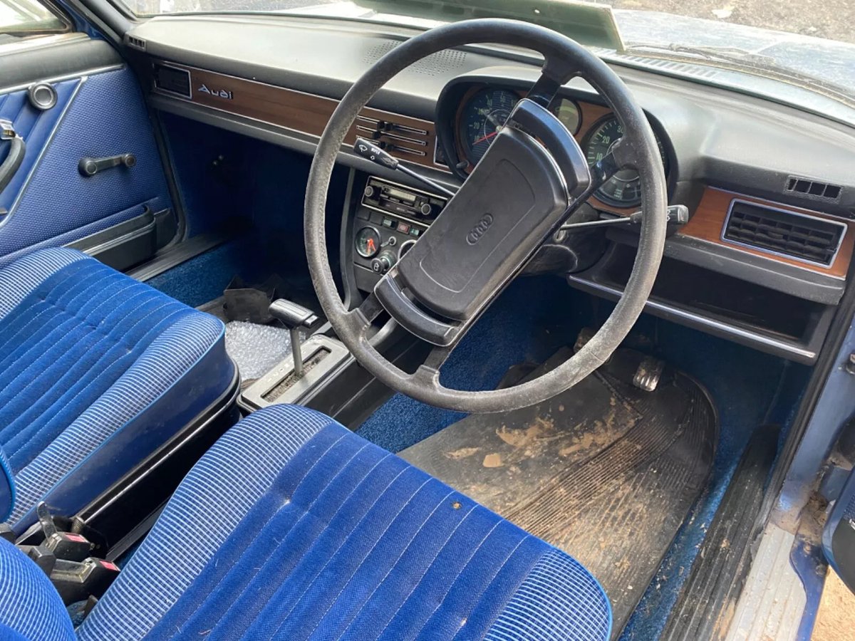 Ad:  AUDI 100 SE AUTOMATIC - 'THE ONLY KNOWN EXAMPLE LEFT IN THE UK'
On eBay here -->> bit.ly/3JwyK8G

 #ClassicCarUK #RareFind #CarCollectors #CarEnthusiast