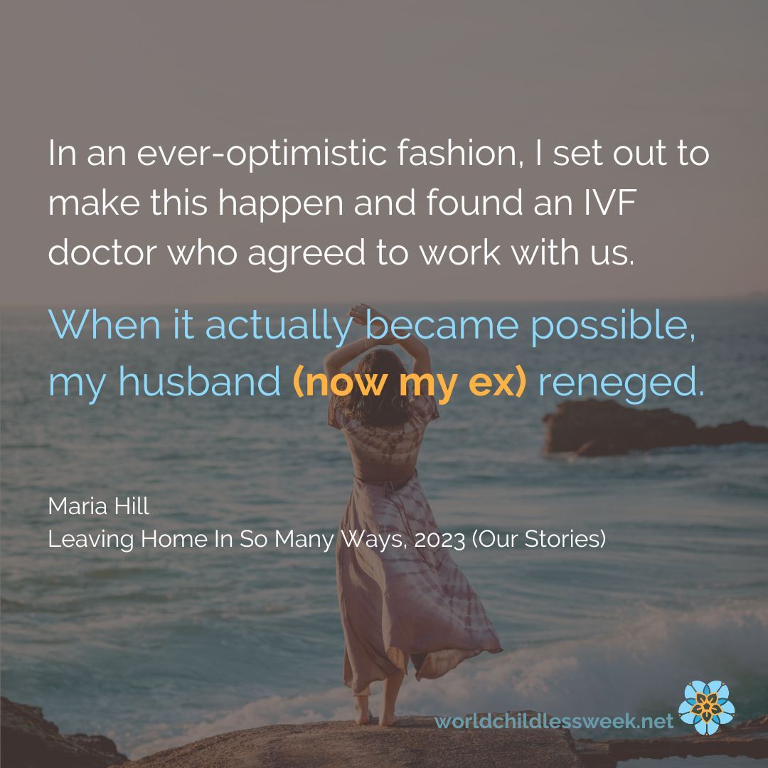 You can read Maria's story in full at: buff.ly/3w2vajh #childless #childlessstory #childlessbycircumstances #childlessnotbychoice #childlessbycircumstance #ageingwithoutchildren