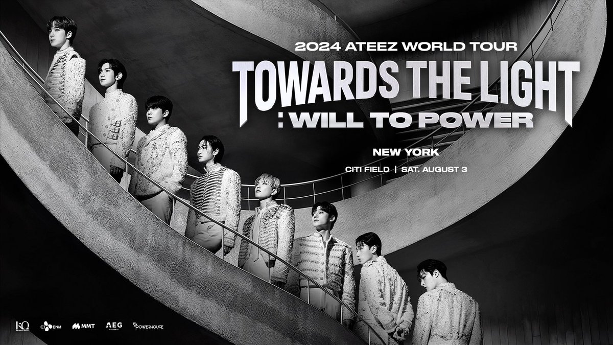 2024 ATEEZ WORLD TOUR [TOWARDS THE LIGHT : WILL TO POWER] IN NORTH AMERICA is coming to Citi Field on August 3rd, 2024! Tickets will go on sale on Friday, May 3rd at 10AM.