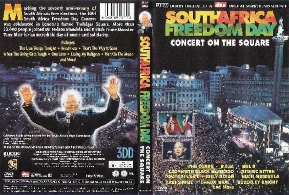 Watching #SouthAfrica #FreedomDay #ConcertOnTheSquare LIVE from #TrafalgarSquare on my DVD as seen on @SkyArts, #BBCFOUR and @3sat